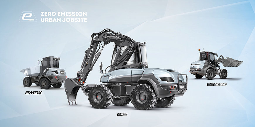 MECALAC LANCE UNE GAMME D’ENGINS ÉLECTRIQUES